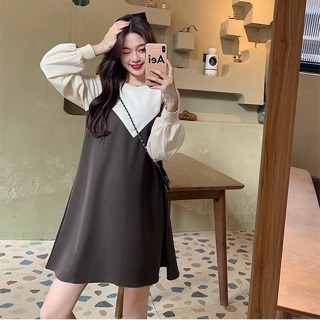 [ORDER] Váy basic dáng suông tay bồng ulzzang