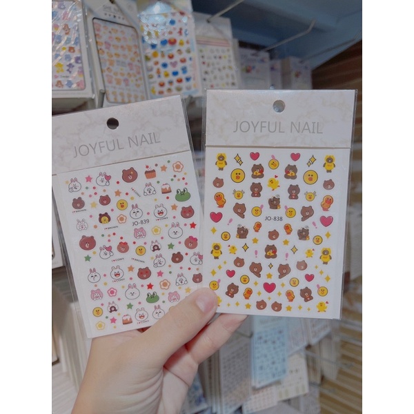 STIKER DÁN 2 tấm/10k