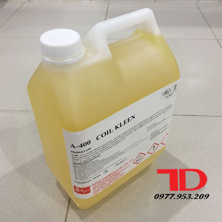 Chất tẩy rửa dàn nhôm COIL KLEEN A400 5 lít