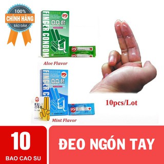 Bao cao su đeo ngón tay - Tạo cảm giác cho nữ, tránh viêm nhiễm