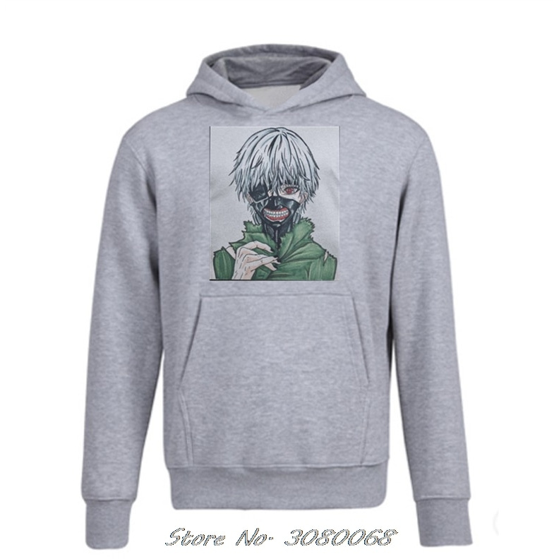 Áo Hoodie In Hình Nhân Vật Kaneki Phim Tokyo Ghoul