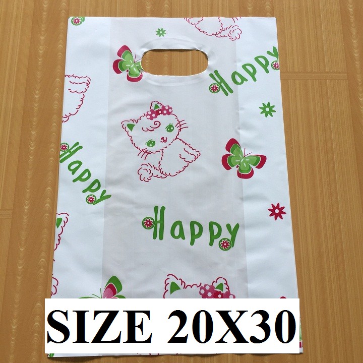 100g Túi Xốp HD Họa Tiết Đẹp Ngẫu Nhiên - Đủ Size. Túi Dày Đẹp, Không Đựng Nặng Được Dễ Xước Rách, Bao Bì Thương Nguyễn