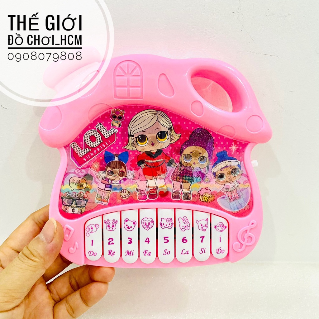 [HOT-CUTE] Đồ chơi đàn piano/ organ mini hình nấm rất đẹp cho bé phát triển năng khiếu âm nhạc, trò chơi âm thanh 8152