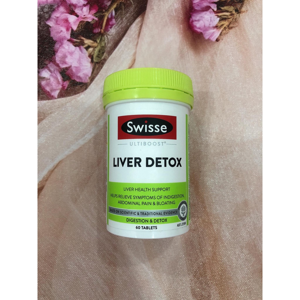 Viên uống thải độc gan Swisse Liver Detox