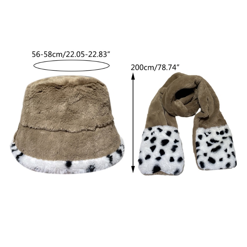 Mũ Tai Bèo Phủ Lông Dày Dặn In Họa Tiết Bò Sữa Đen Phong Cách Hip Hop Cá Tính