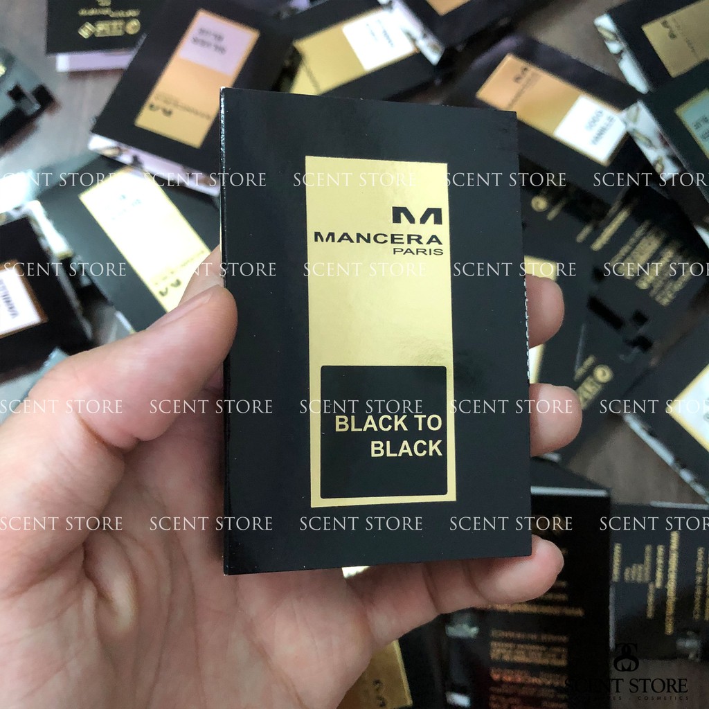 Scentstorevn - Vial chính hãng nước hoa Mancera Black to Black [2ml]
