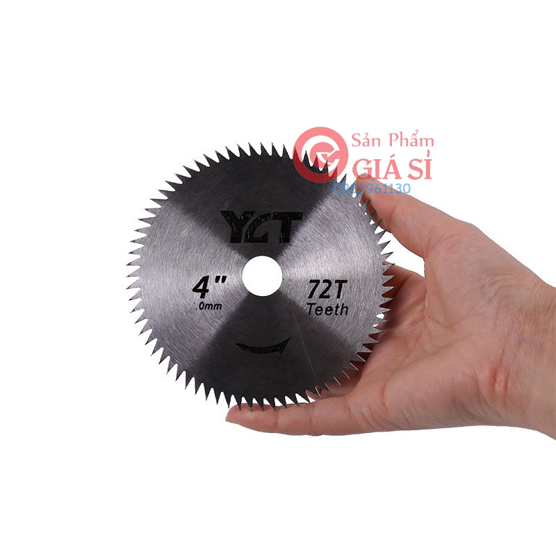 Đĩa cưa cắt gỗ 100mm lỗ 16mm hay lưỡi cưa gỗ dùng cho máy mài ❤️freeship❤️