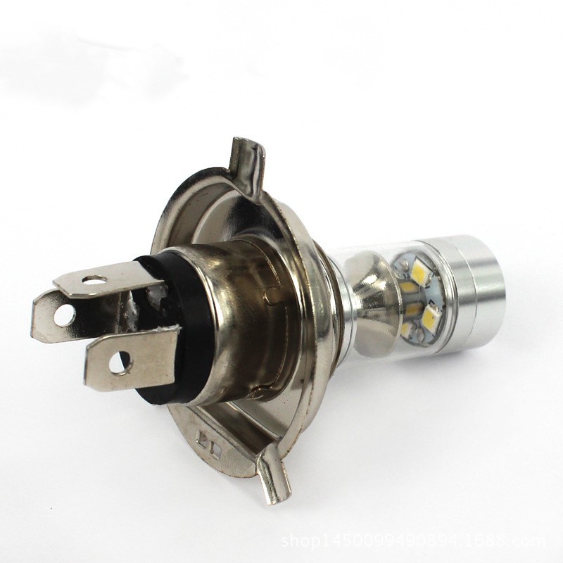Bóng Đèn Led Chân H4 - Lắp Đèn Gầm, Sương Mù Ô Tô Ánh Sáng Trắng