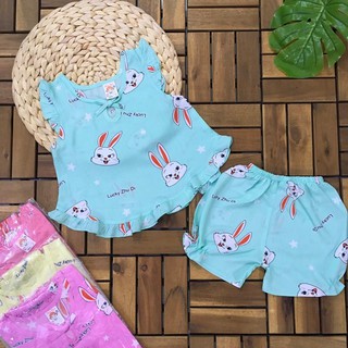 Đồ bộ tole lanh cho bé gái (8-25kg)