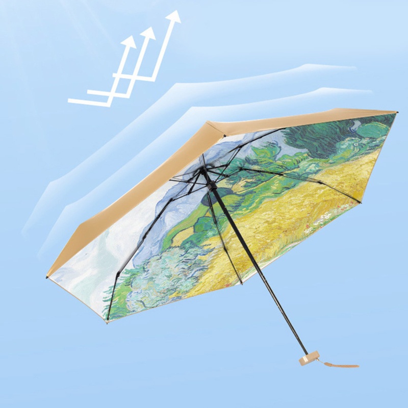 Dù Gấp Mini Chống Tia UV Chống Mưa Nắng Tiện Dụng