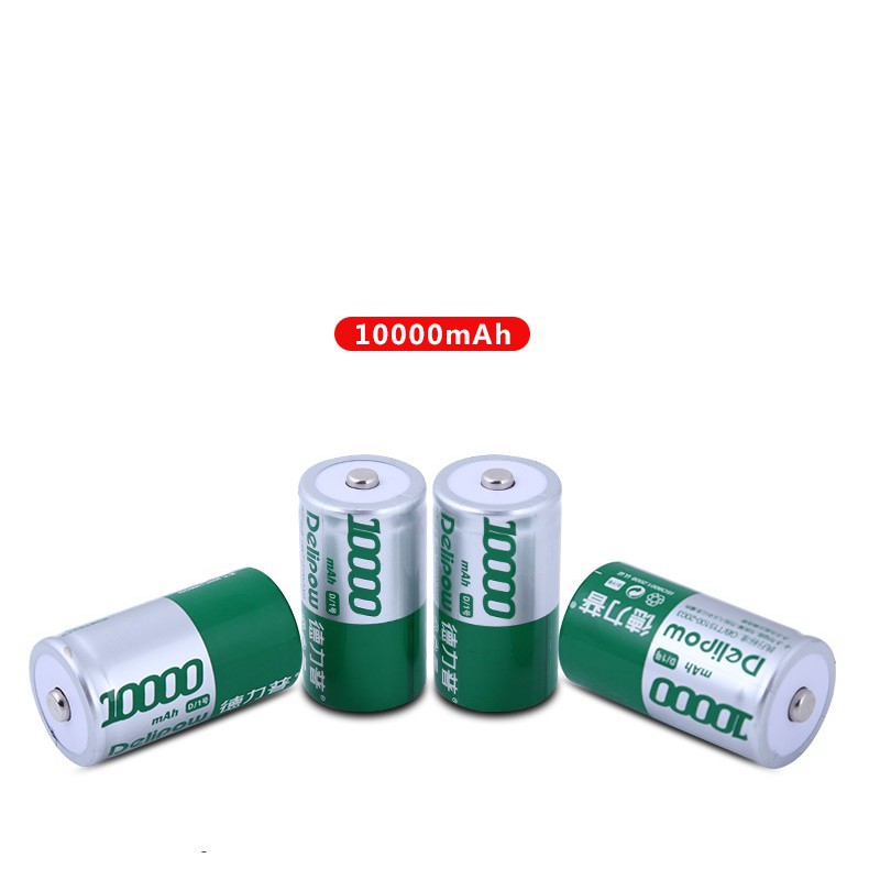 ( COMBO)_Bộ sạc pin đa năng và 4 pin đại 10.000 mah