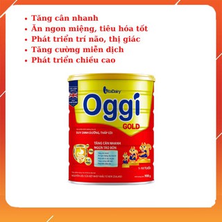 Sữa oggi suy dinh dưỡng gold 900g - dành cho bé thiếu cân biếng ăn