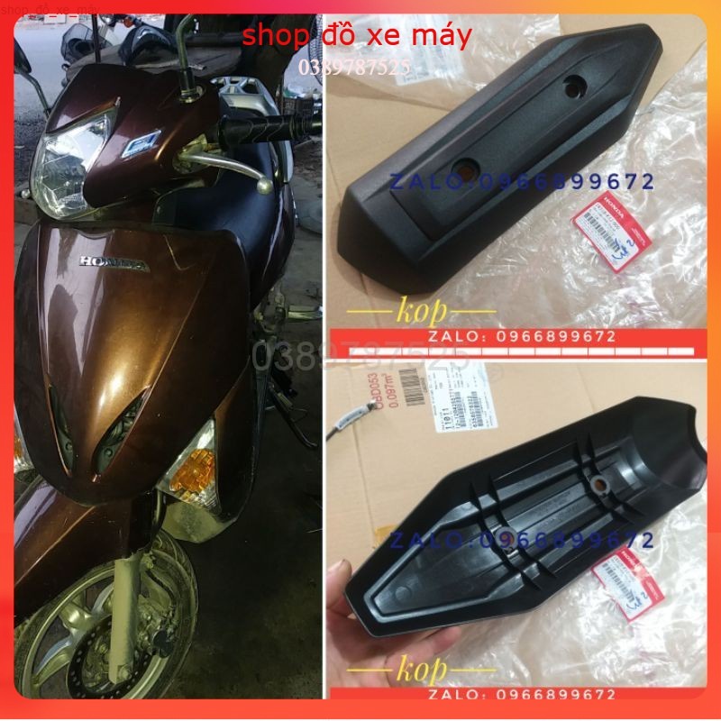 (SELE siêu rẻ) Ốp pô xe Lead - Honda việt nam Phụ tùng xe máy