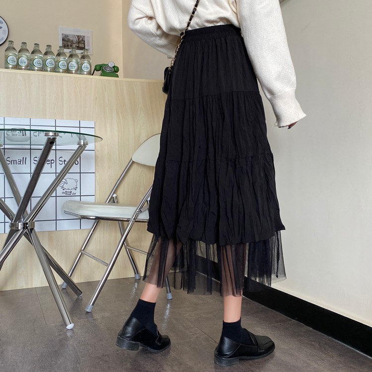 Fashion pleated skirt temperament knee-length dress | BigBuy360 - bigbuy360.vn