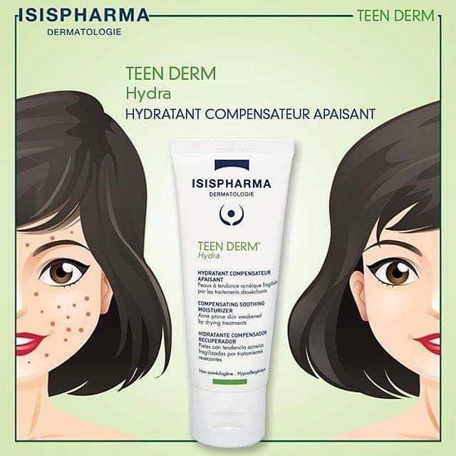 (Hàng Mới Về) Tinh Dầu Trị Mụn 40ml Isis Pharma Cho Tuổi Teen Derm Hydra