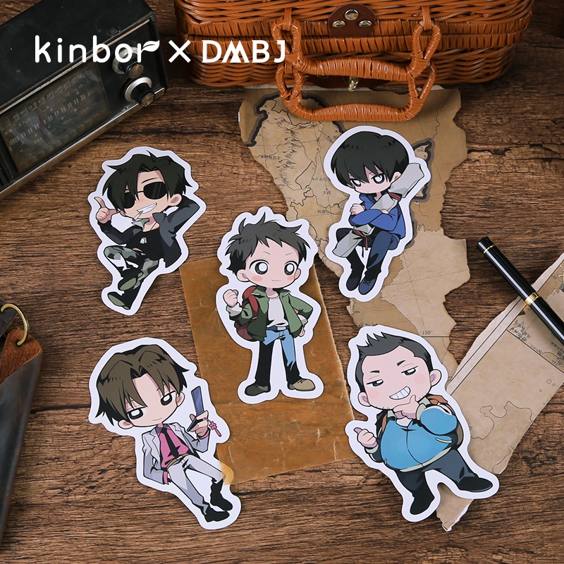 Sổ Tay Ghi Chú Nhỏ Gọn Họa Tiết Hoạt Hình Kinbor X DMBJ 2022