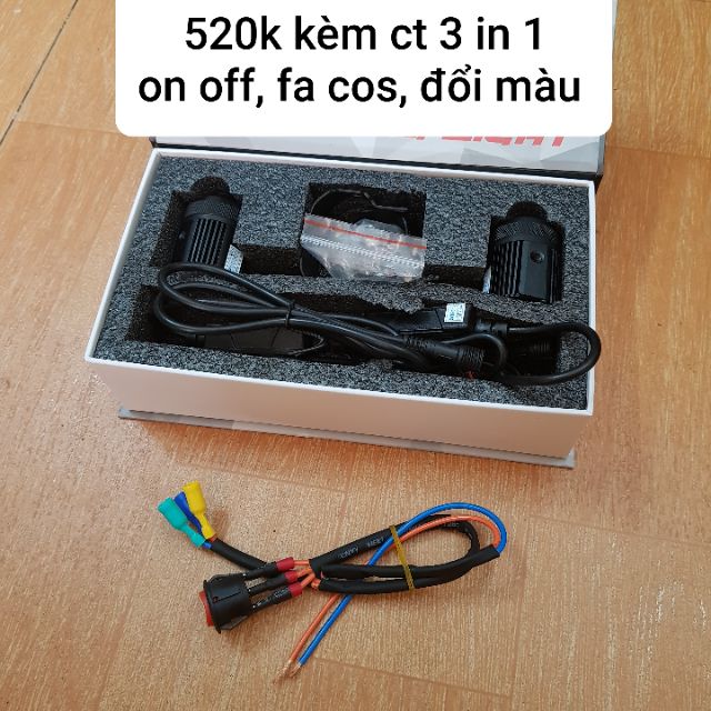 Trợ sáng mini fa cos 2 màu