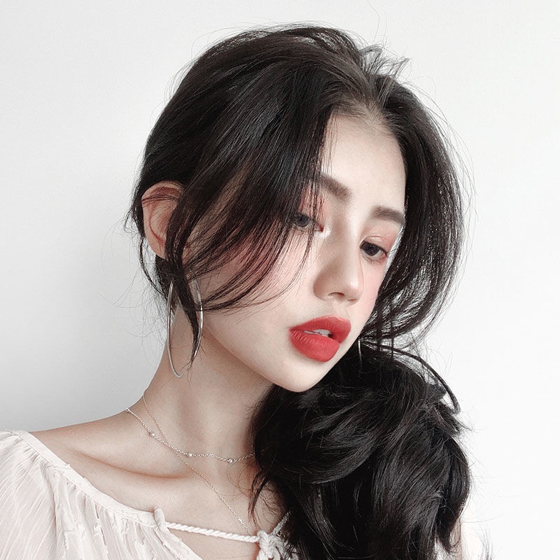 Tóc Mái Giả Hai Mặt Thoáng Khí Thời Trang Cho Nữ