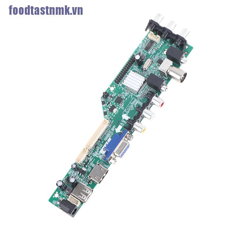 【ftnmk】New 3663 Digital TV Signal DVB-T2/T/C Universal LCD TV Controller Driver Board