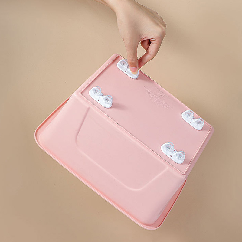 [HÀNG CÓ SẴN] Bộ 4 Bánh Xe Xoay Tự Dính Thông Dụng Cho Hộp Đựng Đồ Nội Thất