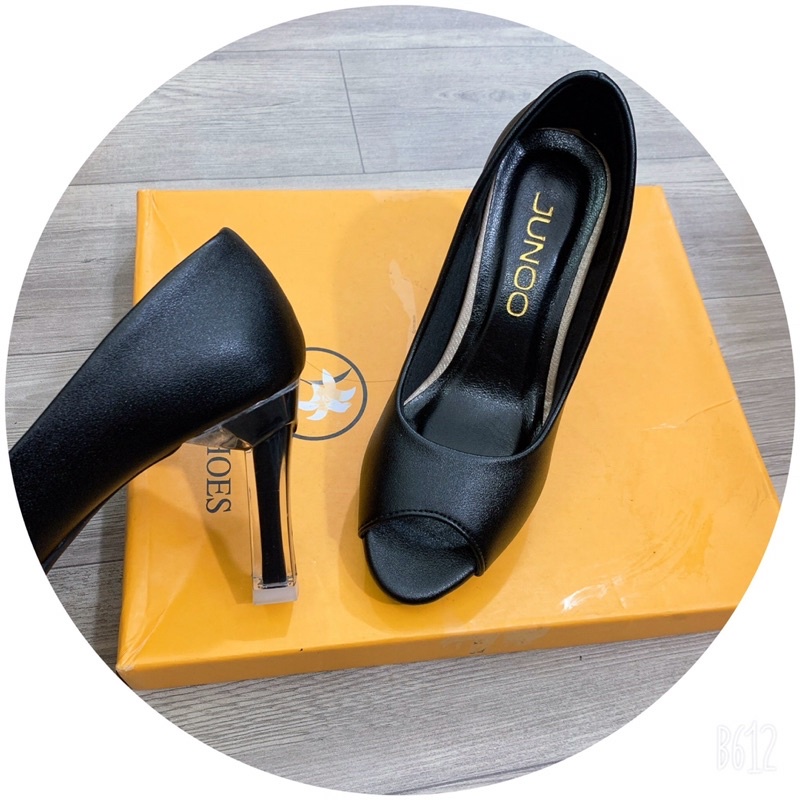 Giầy hở 10 p đế kép trước ( hình thật )