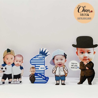 Hình Chibi Dựa Số Tuổi Sinh Nhật Cho Bé