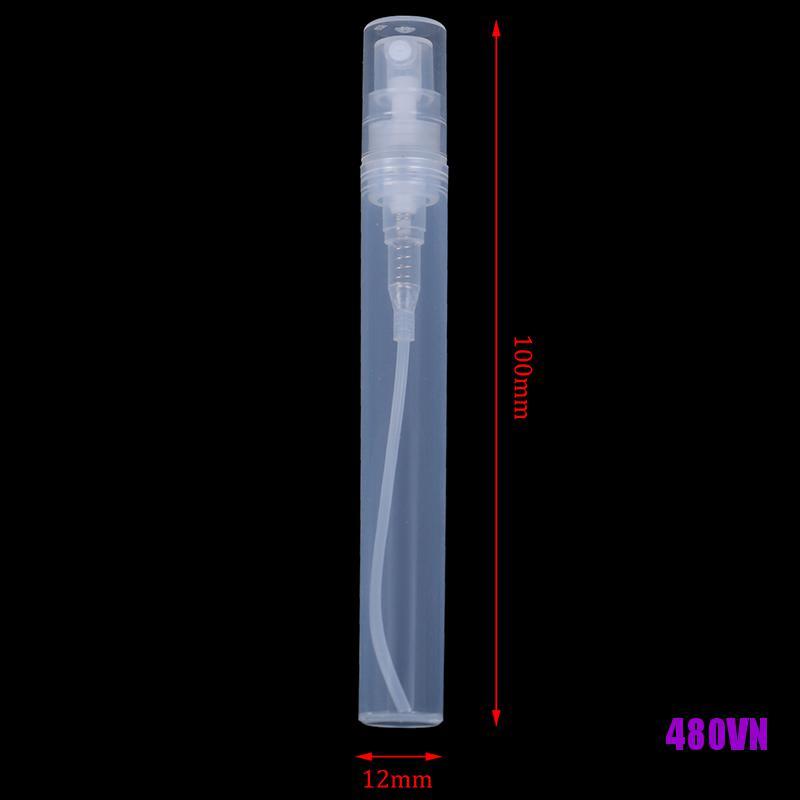 Bình Xịt Nước Hoa Rỗng 5ml Bằng Nhựa