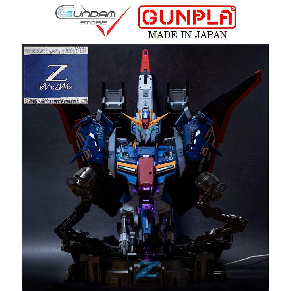Mô Hình Gundam ZETA Head Bust 1/35 Yihui Model Đồ Chơi Lắp Ráp Anime