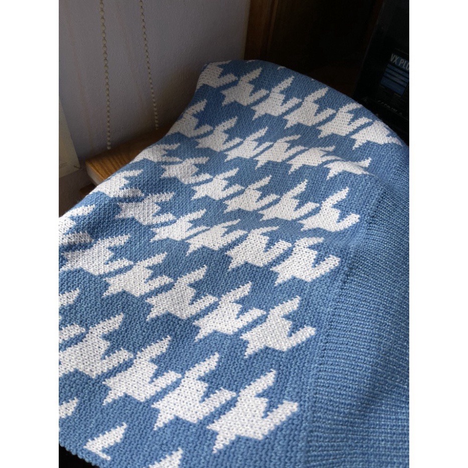 Áo gile len kẻ caro,áo ghile nữ họa tiết zizax hàng đẹp Quảng Châu A491 Noiyxanh nội y xanh chất len quảng châu