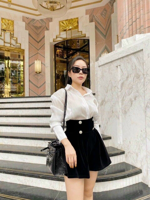 QUẦN VÁY NHUNG BỒNG 4 CÚC ĐỒNG | BigBuy360 - bigbuy360.vn