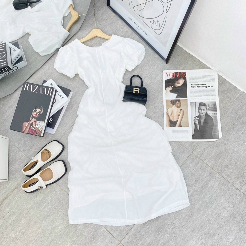 🦋Đầm Maxi Dáng Dài Hở Lưng🦋