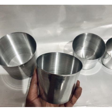 Ly NHÔM, Ly làm đá đủ kích thước TỪ 8CM ĐẾN 12CM