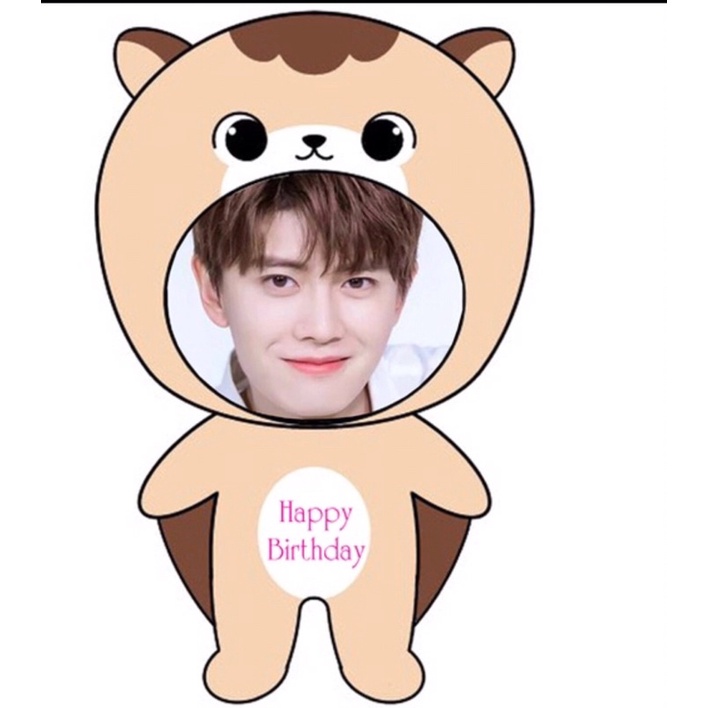 Gấu ôm in ảnh theo yêu cầu / gấu bông ghép mặt làm theo yêu cầu