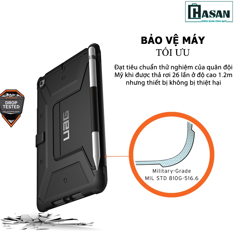 Bao da IPad Mini 4/5 2019 chính hãng UAG dòng Metropolis Series