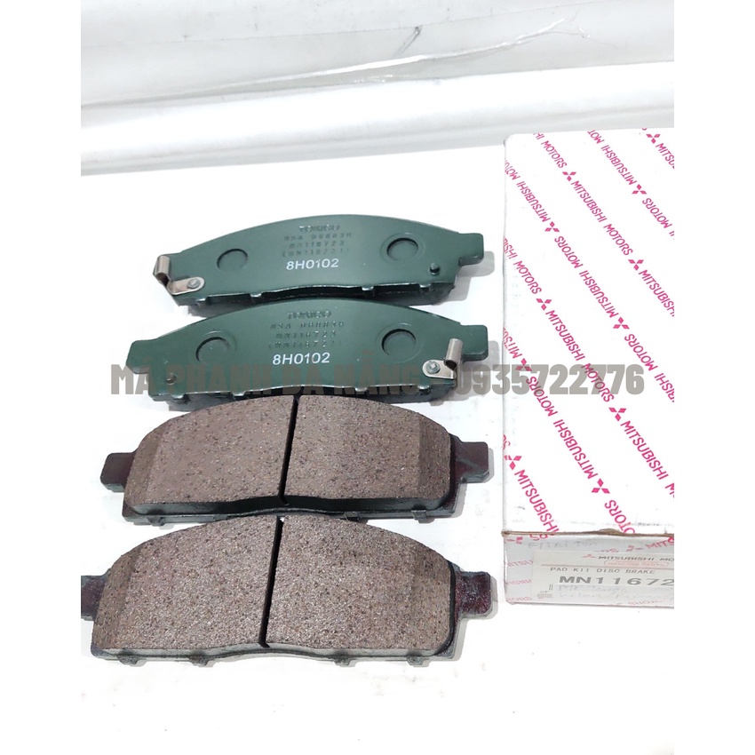 MÁ PHANH TRƯỚC/ BỐ THẮNG TRƯỚC MITSUBISHI TRITON / L200/ ZINGER  - MÃ MN116723