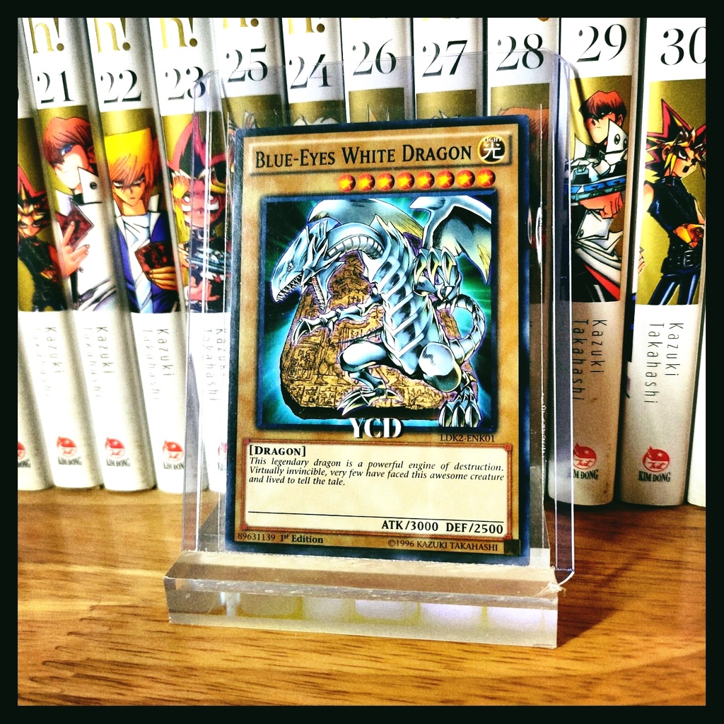 Thẻ bài yugioh chính hãng Blue-Eyes White Dragon – Common