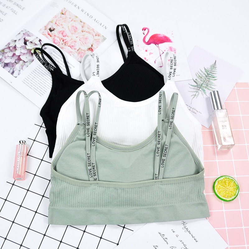 Áo Ngực Thể Thao Nữ Phối Lưng Đan 2 Dây Đồ Tập Gym Yoga DAN L&amp;U 8156
