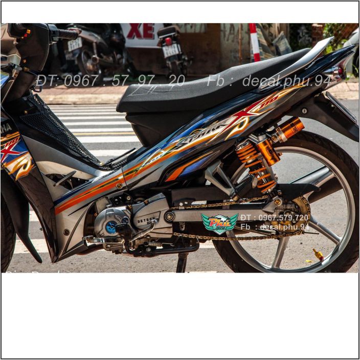 Tem rời Sirius đen bạc X (H) -1