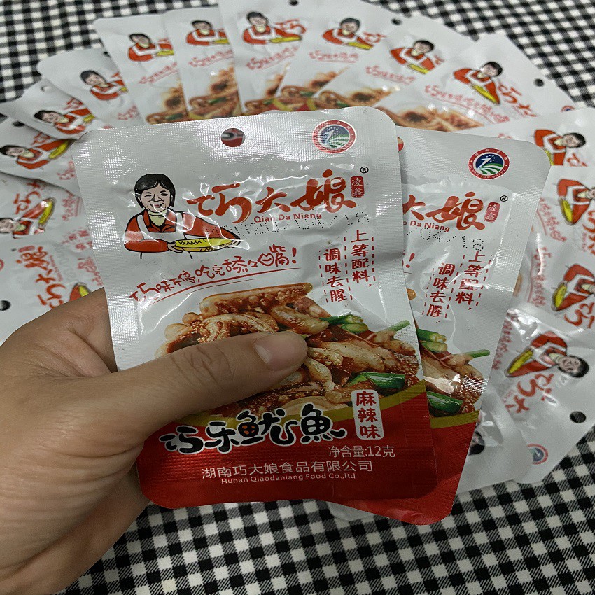 Mực xào cay ❤️FREESHIP❤️ Đặc sản nổi tiếng Hồ Nam 10g | BigBuy360 - bigbuy360.vn