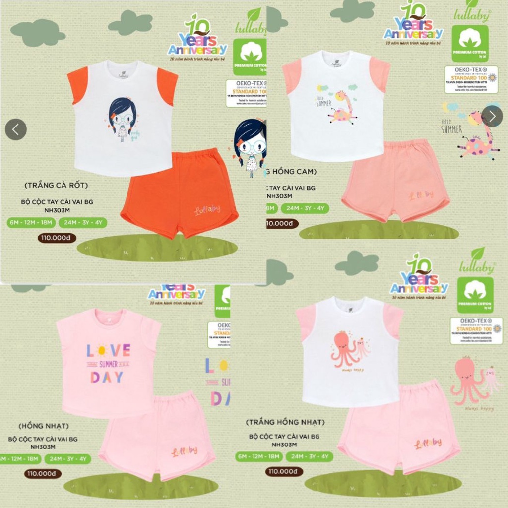 Bộ cộc cài vai cho bé gái size 3M-4 tuổi, quần áo cho bé, bé gái bé trai chất cotton cực xinh cho bé