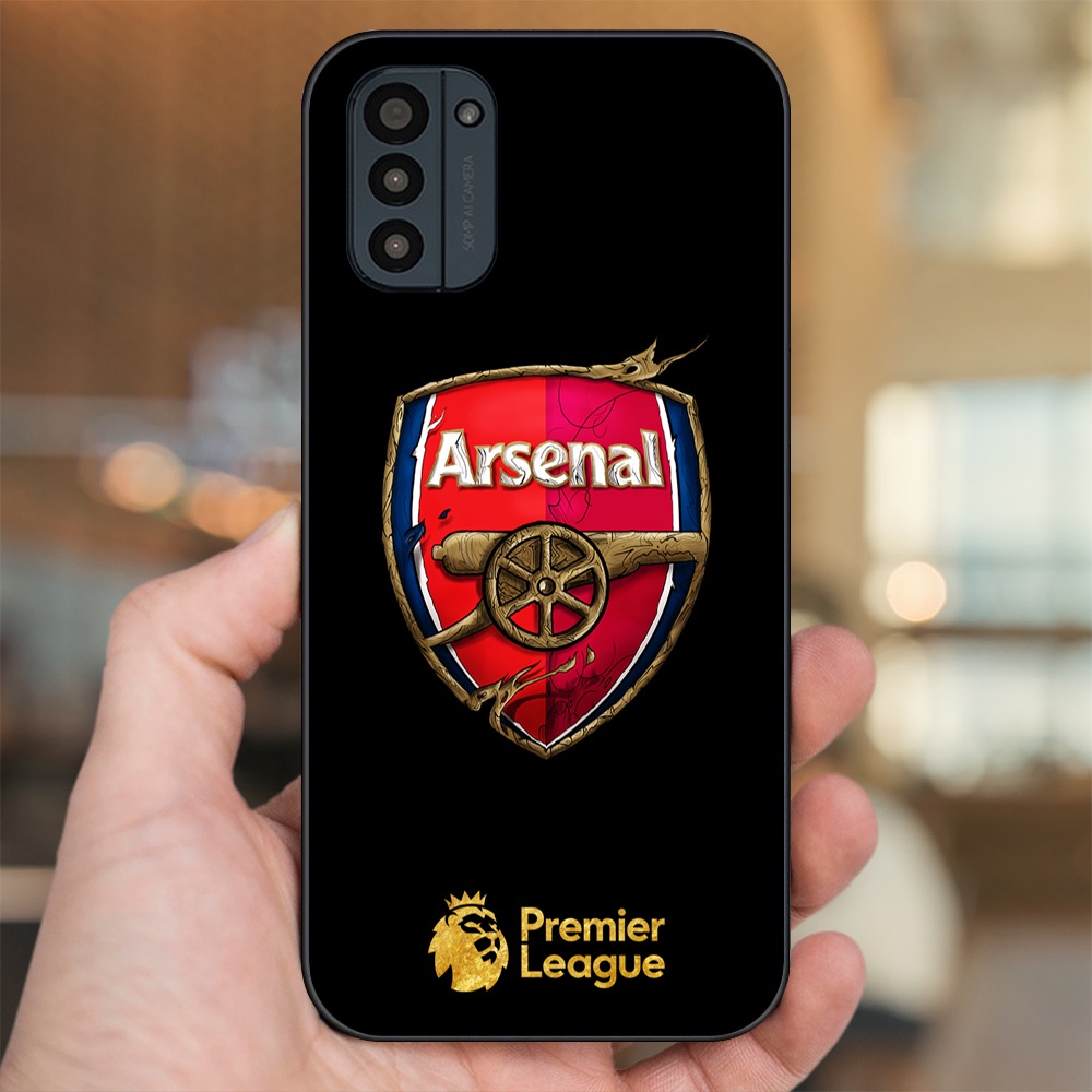 Ốp lưng Nokia G21 viền đen in hình Arsenal FC