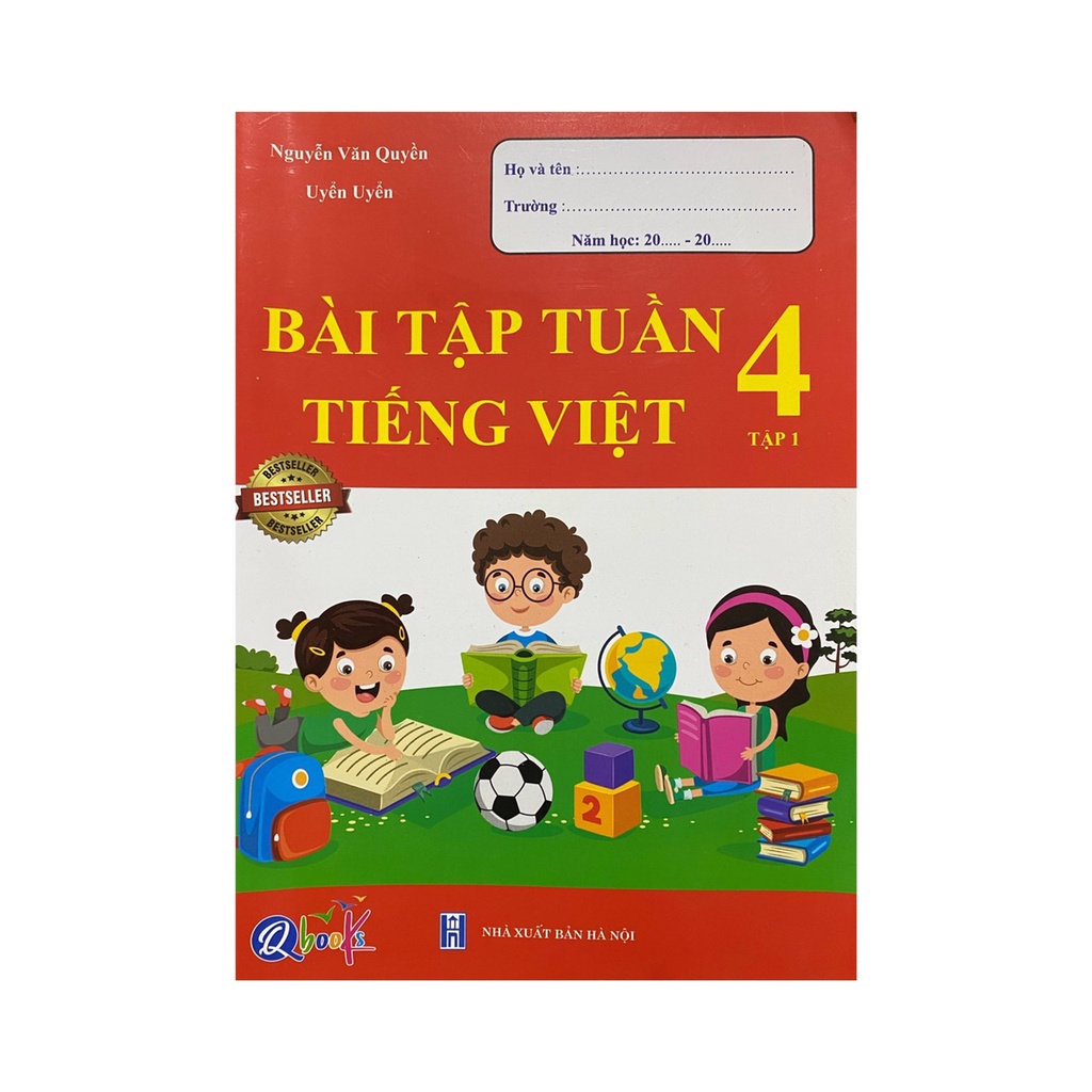 Sách - Bài tập tuần tiếng việt 4 tập 1