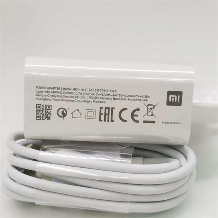 XIAOMI Củ Sạc Nhanh 27W QC 4.0 Cho Mi 9 10 9t Poco F2 pro X3 X2 Redmi 9 10X note 7 8 9 9s pro