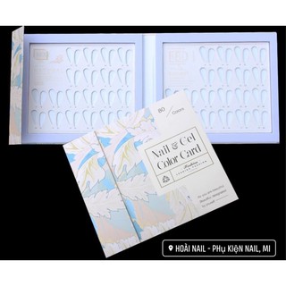 sổ mẫu 60m, 80m -phụ kiện nail
