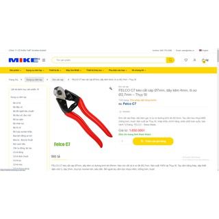 Kìm cắt Felco C7
