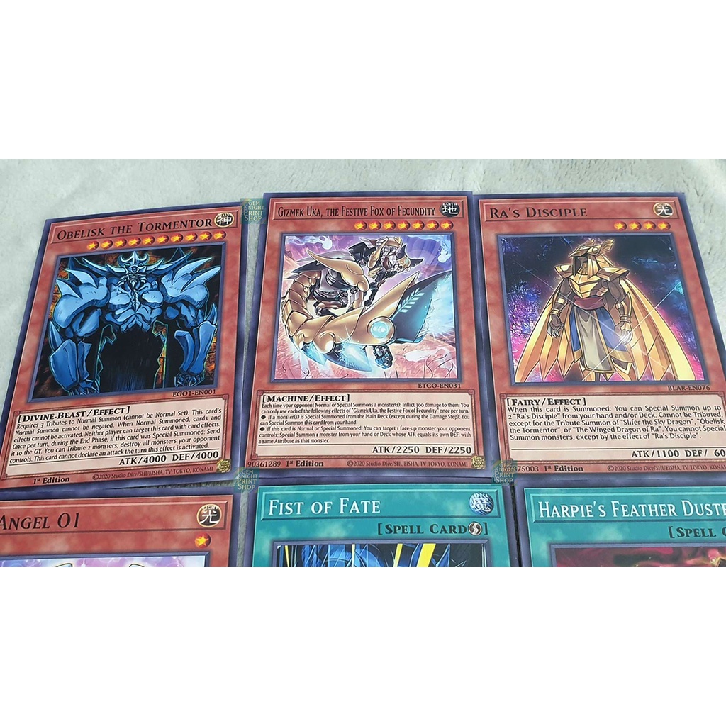 Bộ bài Yugioh - Egyptian God Deck: Obelisk the Tormentor / Structure Deck