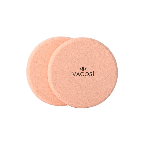 Bông Phấn Ướt Tròn Vacosi Disc Sponge 2 Miếng - BP03