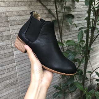 BOOT VGB CỔ THUN DA THẬT 4P ;))