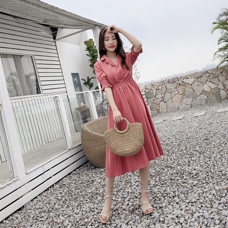 2020 váy voan mới mùa hè váy hoa chuông kiểu Pháp váy manri dress cực xinh | BigBuy360 - bigbuy360.vn