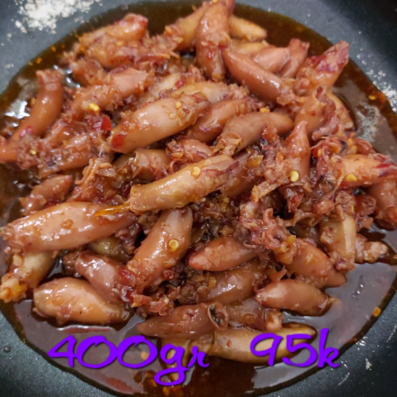 Mực kho cay 400gr